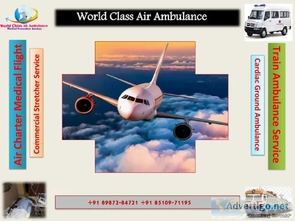 Avail of Paramount ICU Setup and Rescue- World Class Air Ambulan