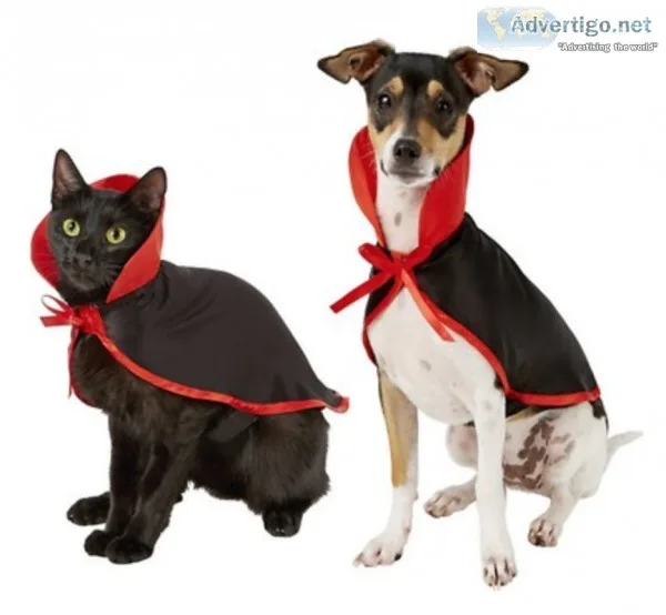 Vampire Cape Cat and Dog Costume