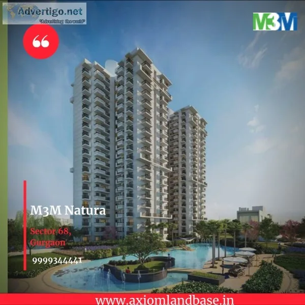 M3M Natura Sector 68 Gurgaon - Price List Brochure  9999344441