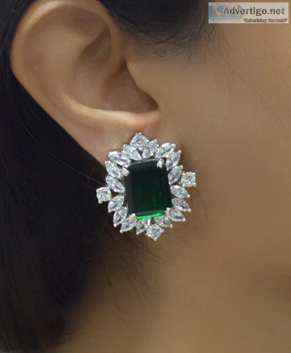 Dishis Designer Galleries Fashion and Silver American Diamond Ea
