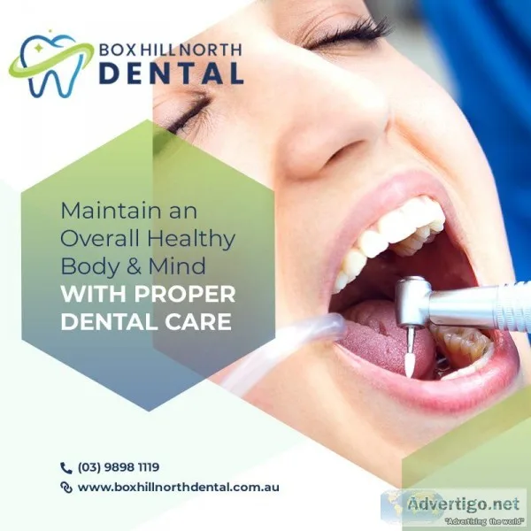 Take Care of Your Oral Health with Box Hill General Dentist