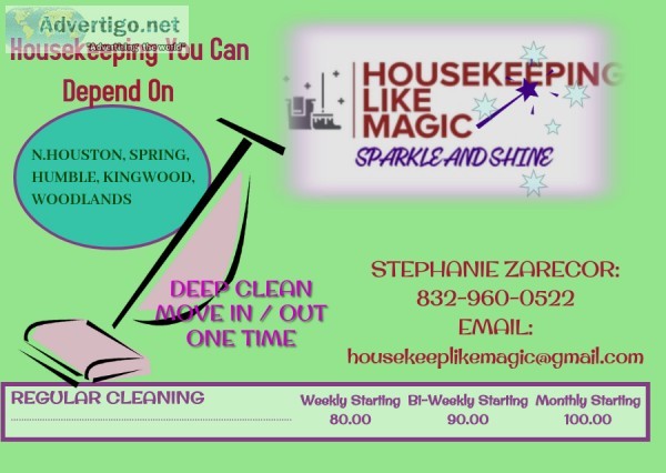 Housekeeping like magic