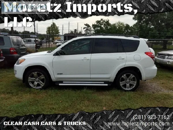 2010 Toyota Rav4 Sport 2WD SUV in White  Leather  Warranty