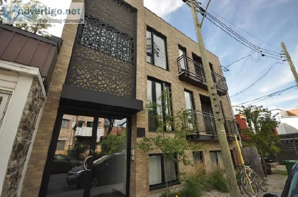 Superb superior quality condo in the heart of Villeray