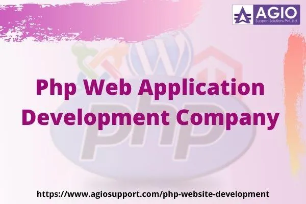 What does a Php web application company do