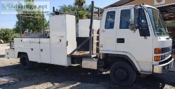 1997 ISUZU FRR FLATBED TRUCK 42472801205