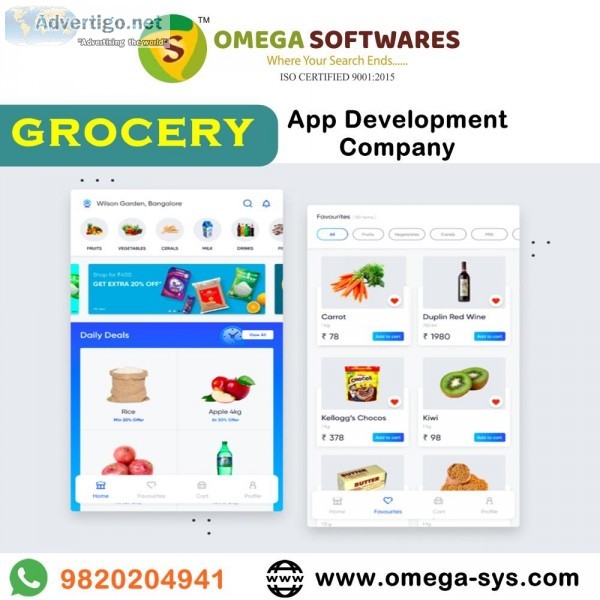 Affordable Grocery Delivery Application Development company in M