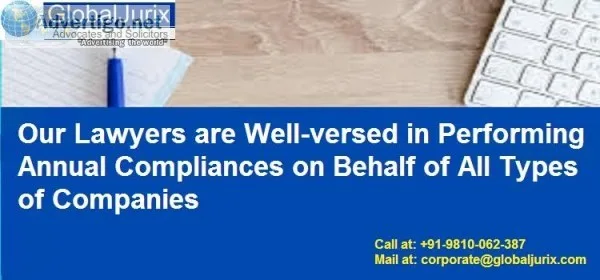 Excellent Annual Compliance Filing Services by Top Legal Firm