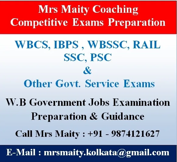 Combined course for govt service wbcs, psc, ibps, railway exams