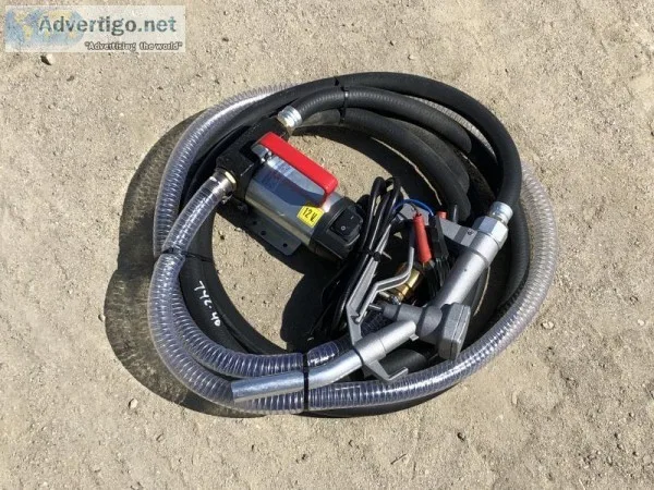 (2) UNUSED 12V DIESEL FUEL PUMP