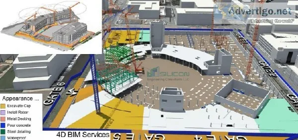 BIM 4D Services California - Silicon Engineering Consultants LLC