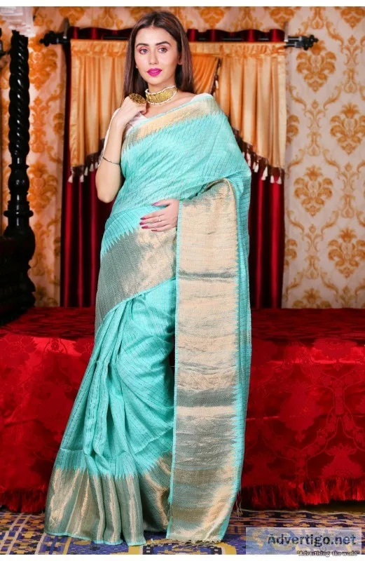 Shop from a variety of pure matka silk sarees online