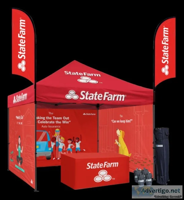 Hurry 10&times10 Custom Tent  For Best Events Planning - Digital