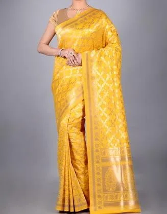 Traditional Garad Silk Saree - Saree That You Admire