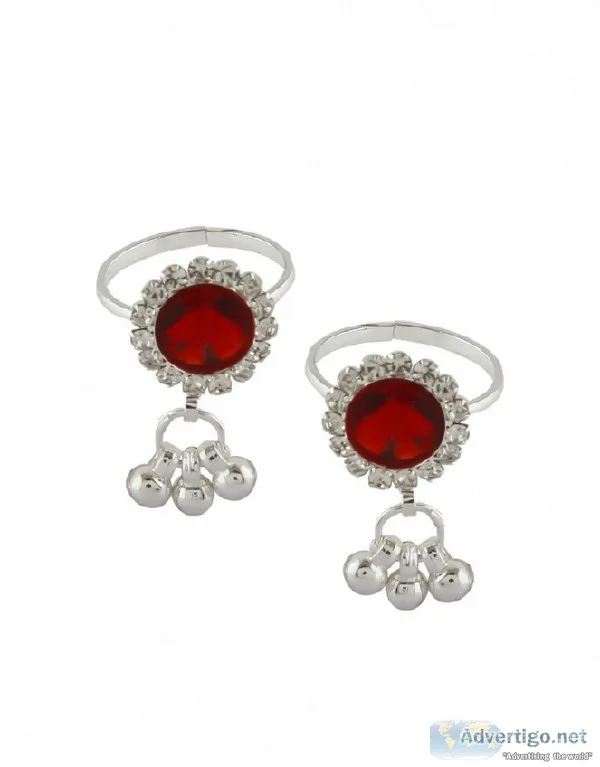Explore Collection of Oxidised Toe Rings Online at Best Price fr