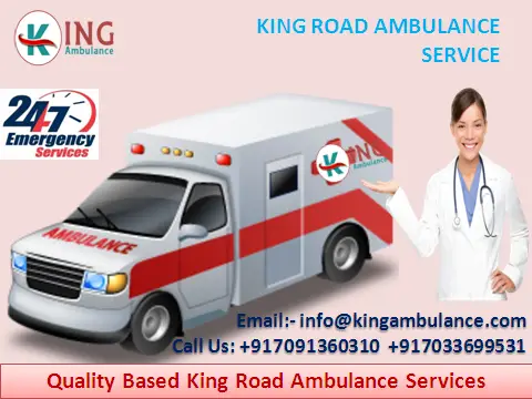 Now Pick Ambulance Service in Dhanbad ICU Facility by King Ambul