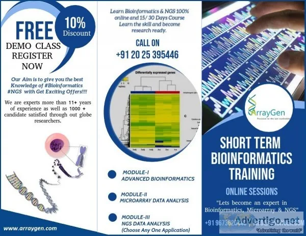 SHORT TERM BIOINFORMATICS TRAINING