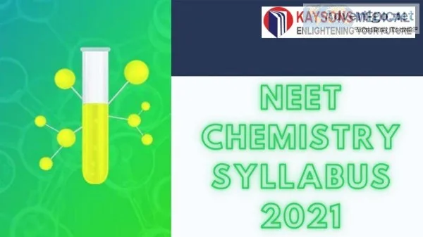 NEET Chemistry Syllabus 2021