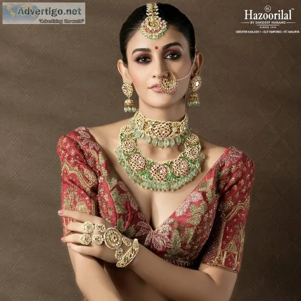 Hazoorilal diamond Jewellery in Delhi