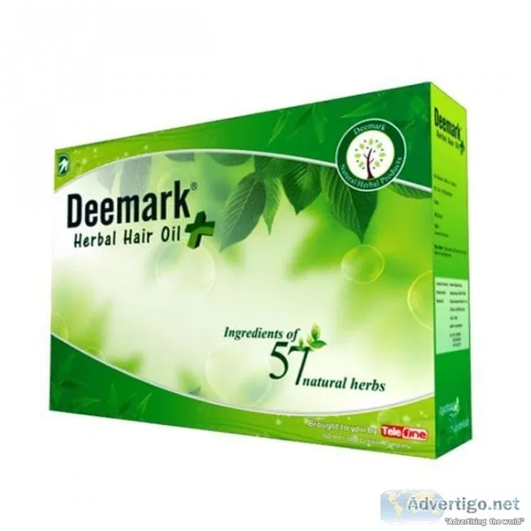 Buy deemark herbal hair oil plus for hair fall problems