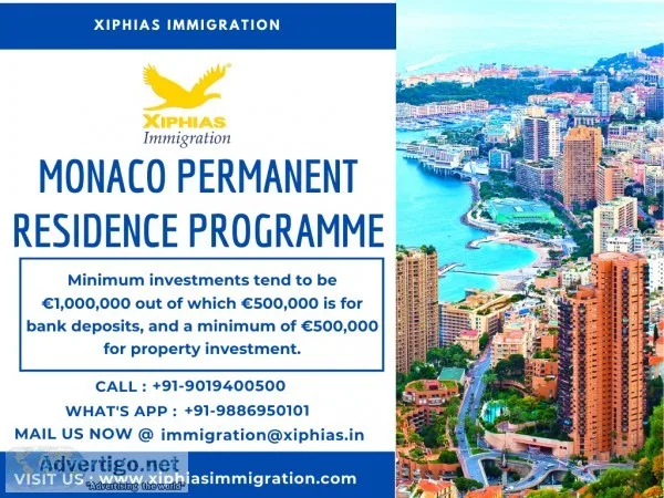 Monaco permanent residence programme