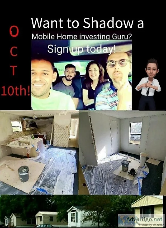 Shadow a mobile home guru
