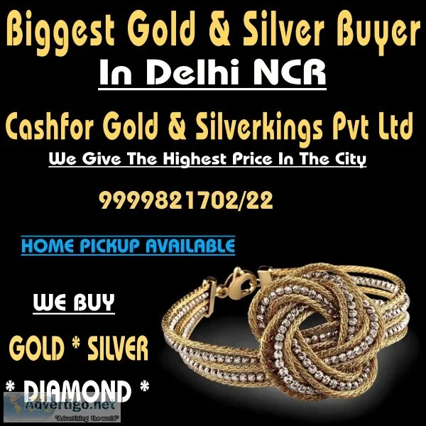 Cash For Silver In Gurgaon