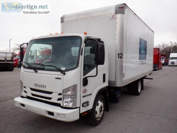2015 Isuzu NPR-XD 16000 GVW Diesel with 18ft box only 103K Miles