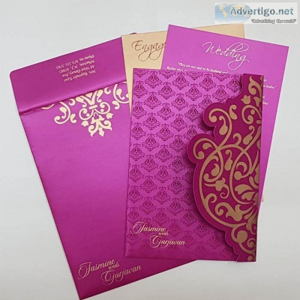 Buy Indian Wedding Invitation Cards