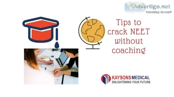 Tips to crack NEET without coaching