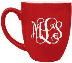 Monogram Coffee Mugs - Mugdom