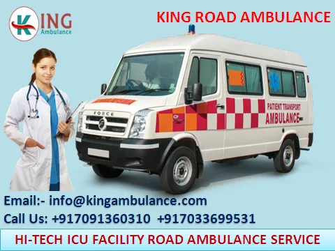 Get King ICU Ambulance Service in Birsanagar at Nominal Cost