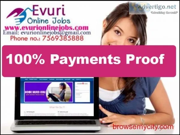 Fresher part time home based online data entry jobs