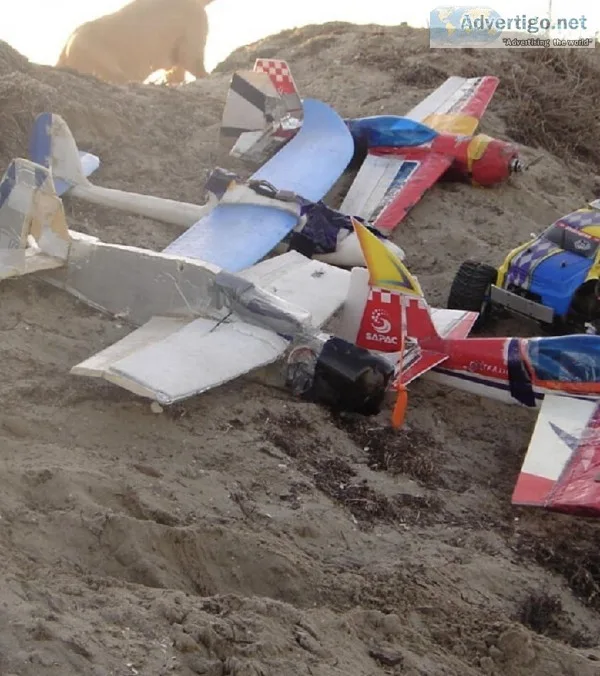 Fiesta Island RC Blue wing Plane Lost