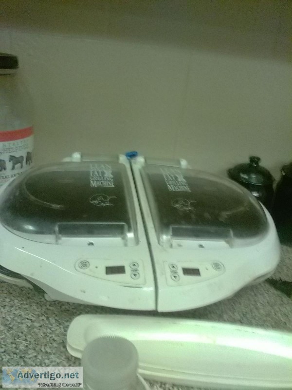 George Forman Lean Mean Fat Grilling Machine.