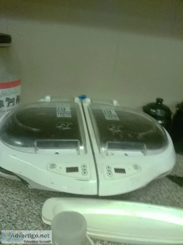 George Forman Lean Mean Fat Grilling Machine.