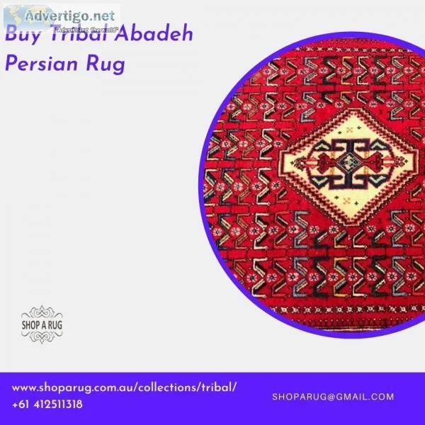 Buy Tribal Abadeh Persian Rug