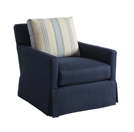 Buy Barclay Butera Upholstery Harlow Chair  Accent Chairs  Grays