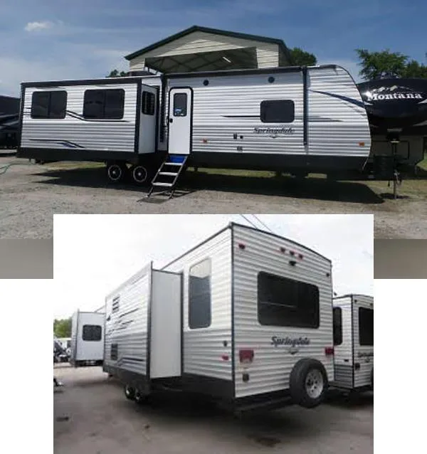 Like new 2018 37ft. Keystone RV Springdale 333RE w3 slides