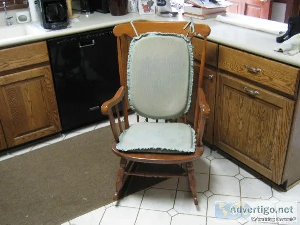 Adult Size Maple Rocking Chair - fully restored