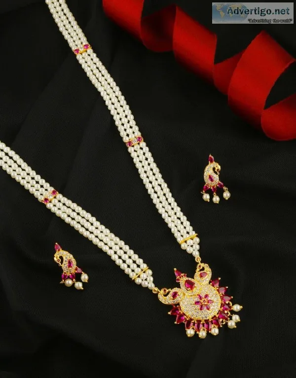 Explore Collection of Rani Haar Design at Best Price from Anurad