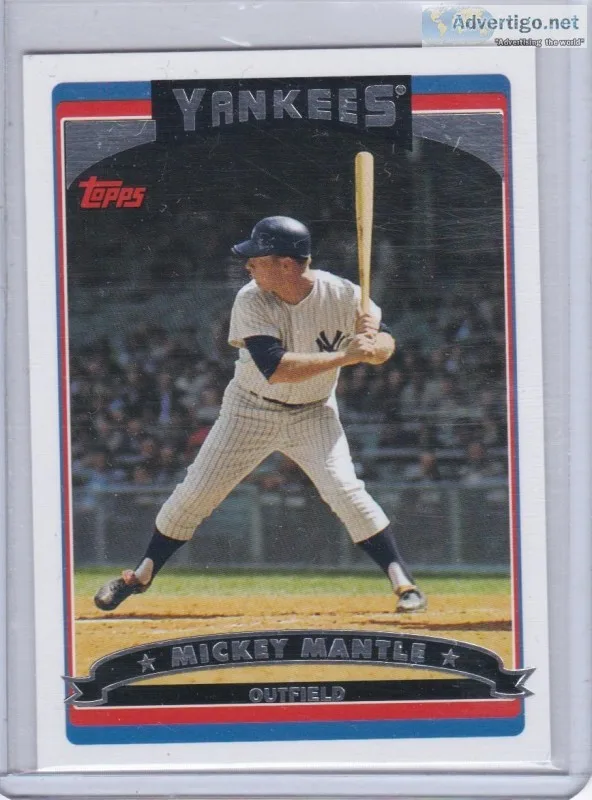 Mickey Mantle 2006 Topps MInt Condition 7
