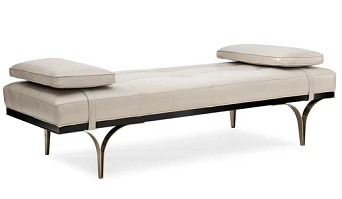 Buy Caracole Edge Upholstery Head To Head Daybed  Stylish Chaise