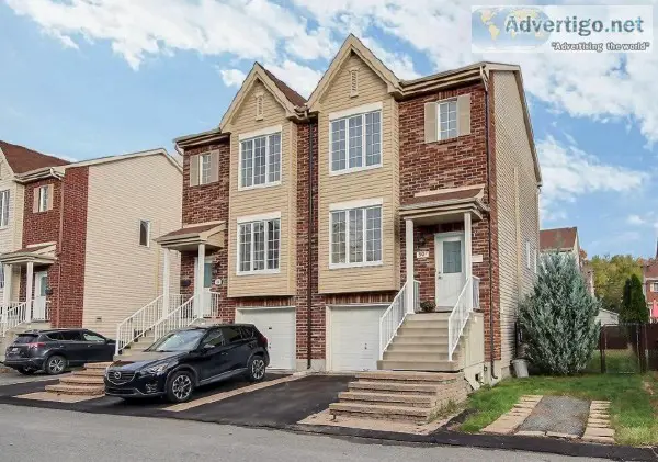 Superb townhouse perfect for a family Auteuil Laval