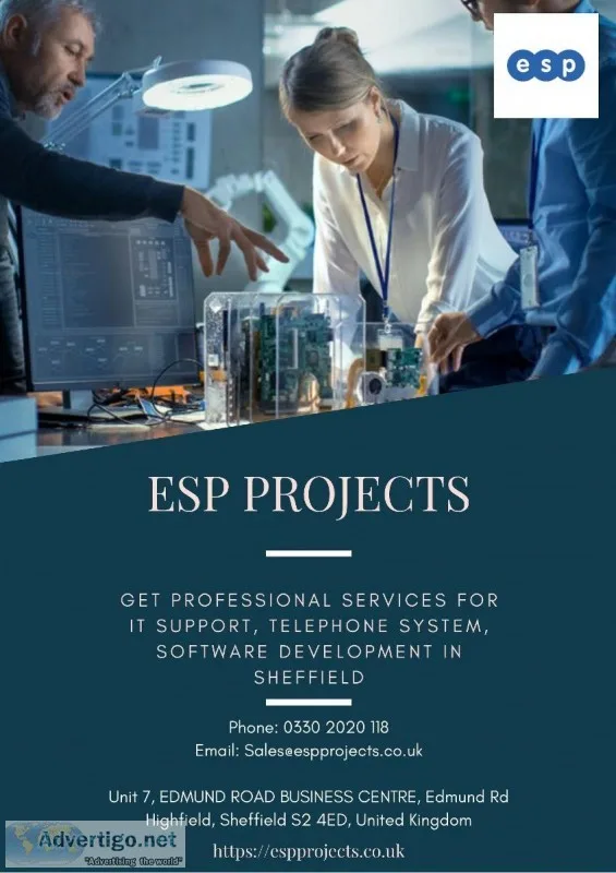 Professional IT Support and Services in Sheffield
