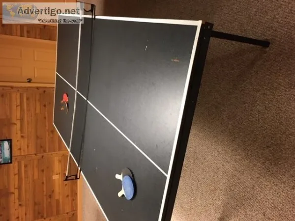 Ping Pong table rolling fold up model