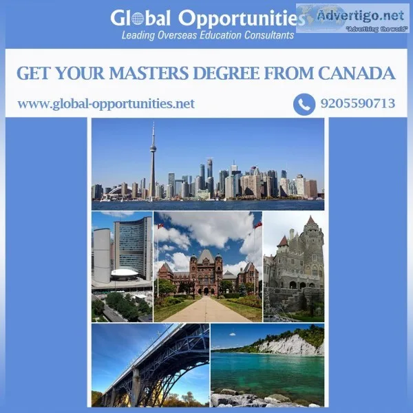 GET YOUR MASTERS DEGREE FROM CANADA