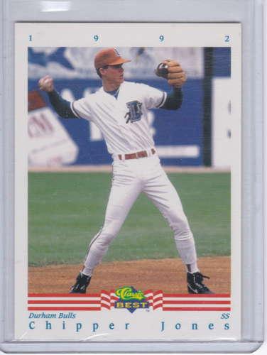 Chippe Jones 1992 Classic Best Durham Bulls 93