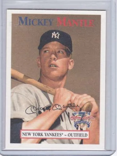 Mickey Mantle 1997 Mantle Properties Cooperstown Collection 52