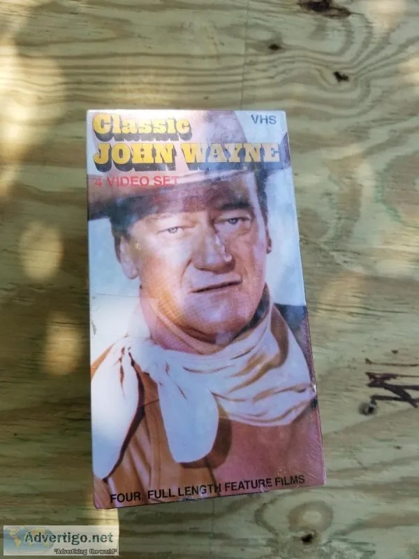 John Wayne VHS